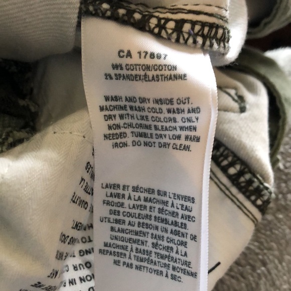 Gap ‘Always Skinny’ tapered Camo pant ~ size 26 - Picture 9 of 10